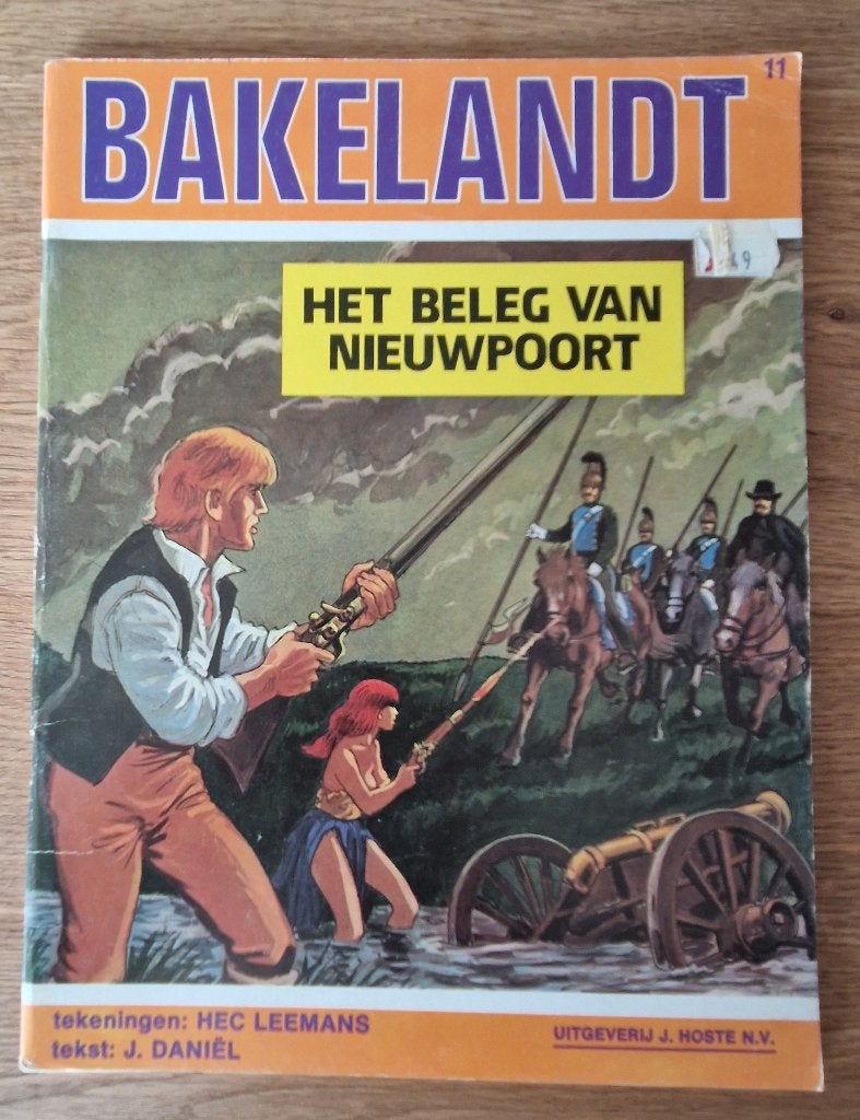 Bakelandt -Het beleg van Nieuwpoort-11-1e dr(1981) Strip, Plusieurs BD, Enlèvement ou Envoi, Comme neuf