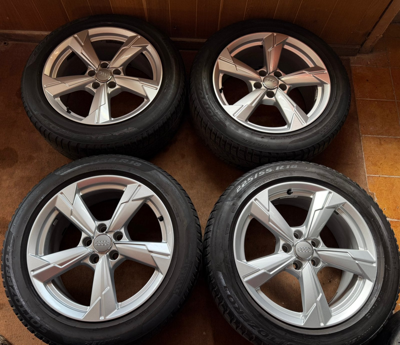 4 Jantes Origine Audi 18 5x112 – État Neuf, Enlèvement