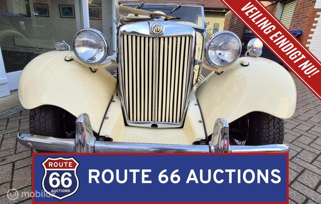MG TD | 1951 | Route 66 Auctions, Autos, Achat, Entreprise, Boîte manuelle, Autre carrosserie
