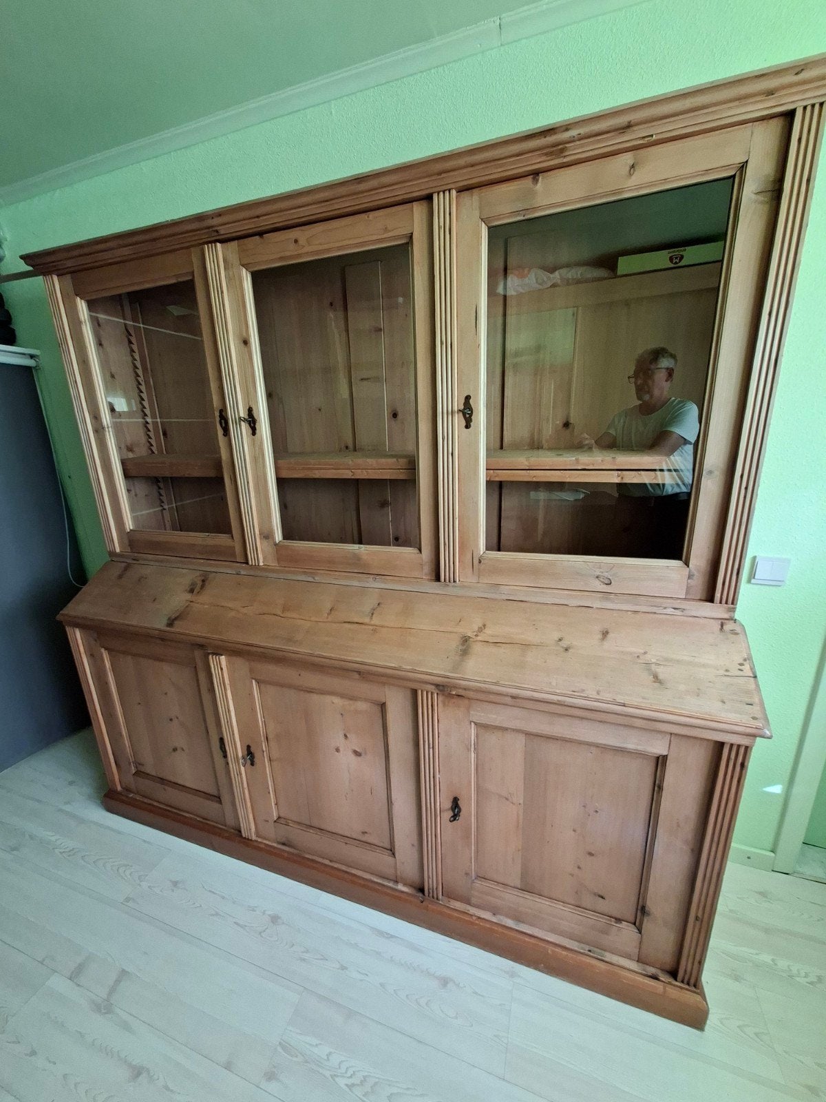 grenen kast, Huis en Inrichting, Ophalen, Gebruikt, 150 tot 200 cm