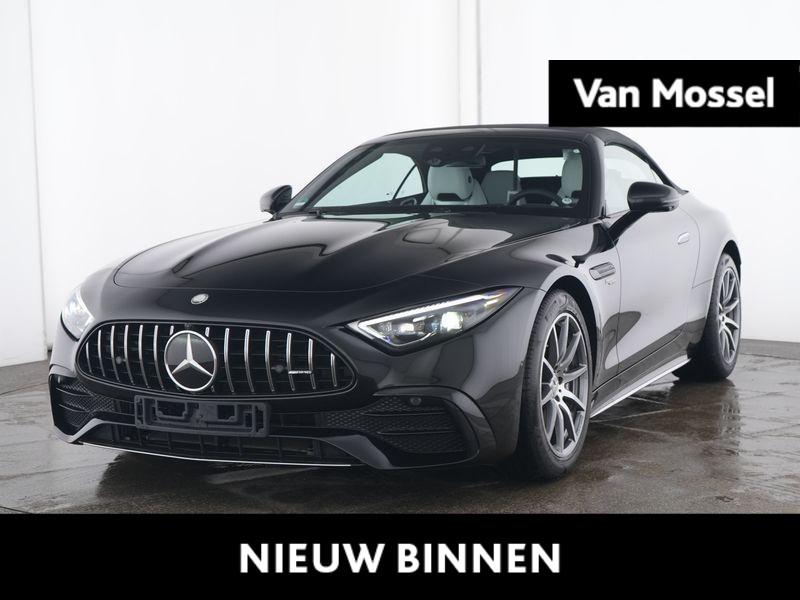 Mercedes-Benz Mercedes-AMG SL 43 + CABRIO + LEDER + BURMESTE, Auto's, Automaat, 4 zetels, Gebruikt, 4 cilinders