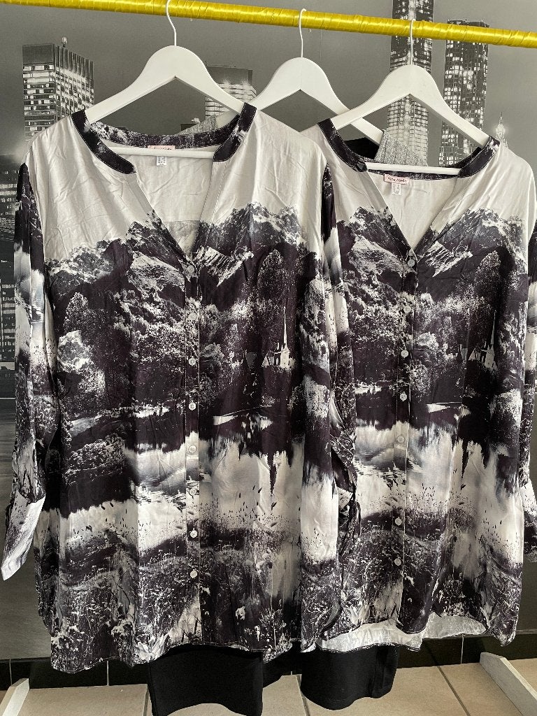 pakket kledij dames - jurk en 2 blouses - 48/50, Kleding | Dames, Verzenden, Zo goed als nieuw, Maat 46/48 (XL) of groter