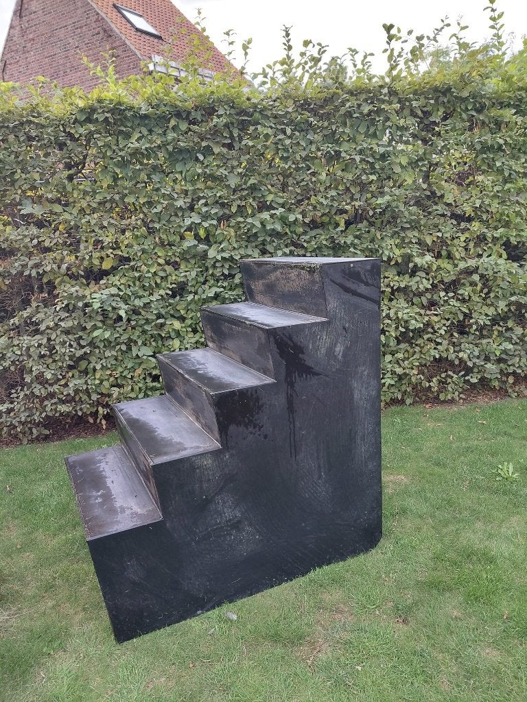 Hdpe vijvertrap, Jardin & Terrasse, Enlèvement, Utilisé