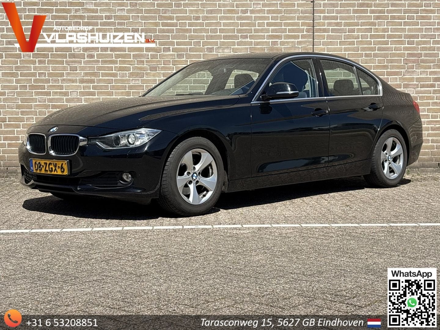 BMW 320 3-serie 320d EfficientDynamics Upgrade Edition | Cli, Auto's, BMW, Zwart, 109 g/km, Zwart, Bedrijf