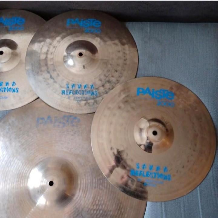 Set de cymbales Paiste 2000 sound reflections pour votre bat, Musique & Instruments, Enlèvement ou Envoi, Comme neuf