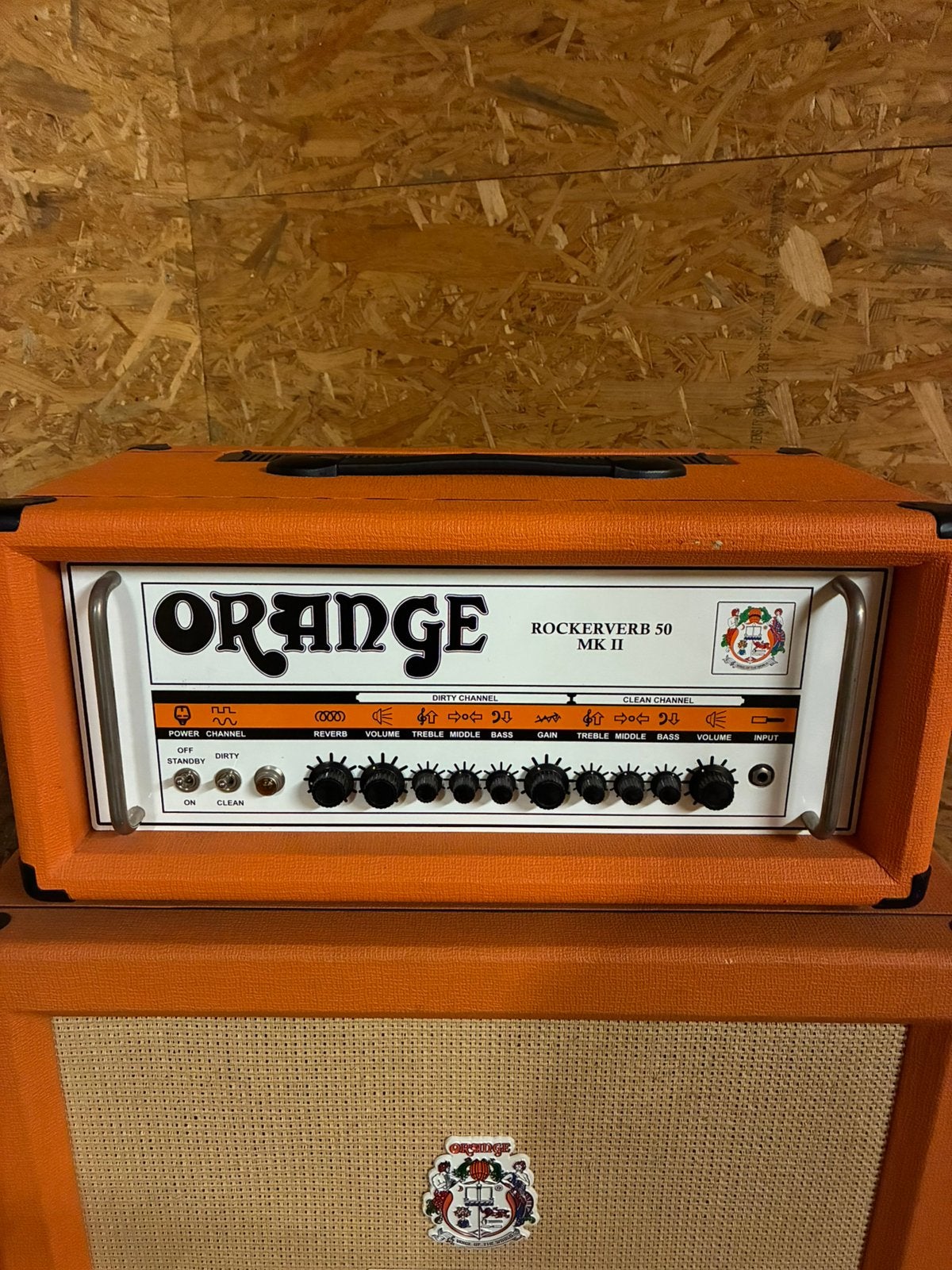 Orange Rockerverb 50 mk 2 + 410 cab, Musique & Instruments, Enlèvement, Comme neuf