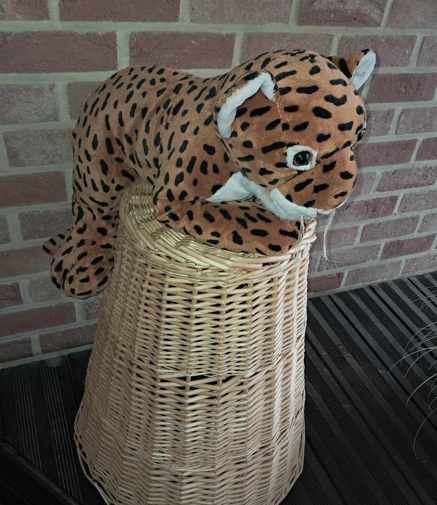 Grande peluche léopard, Enfants & Bébés, Utilisé, Autres types, Nicotoy, Multicolore