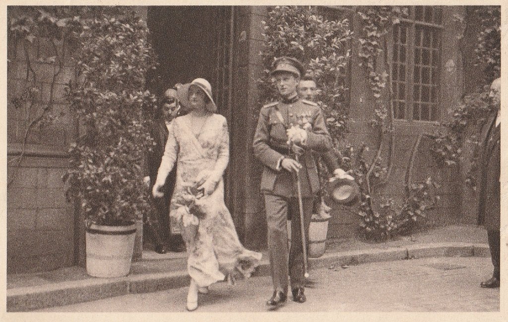 BELGISCH  KONINGSHUIS -  Hertog en Hertogin van Brabant 1928, Envoi, Non affranchie, Autres thèmes