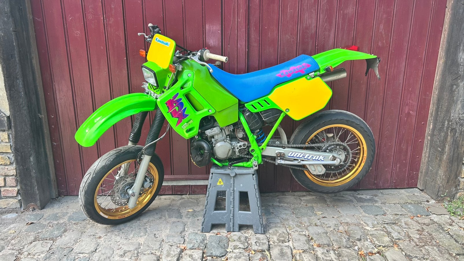 Kawasaki KDX200 1990, Motos, Motos | Kawasaki, Particulier, SuperMoto, 12 à 35 kW, 1 cylindre, Permis Moto A2 minimum, Manuelle