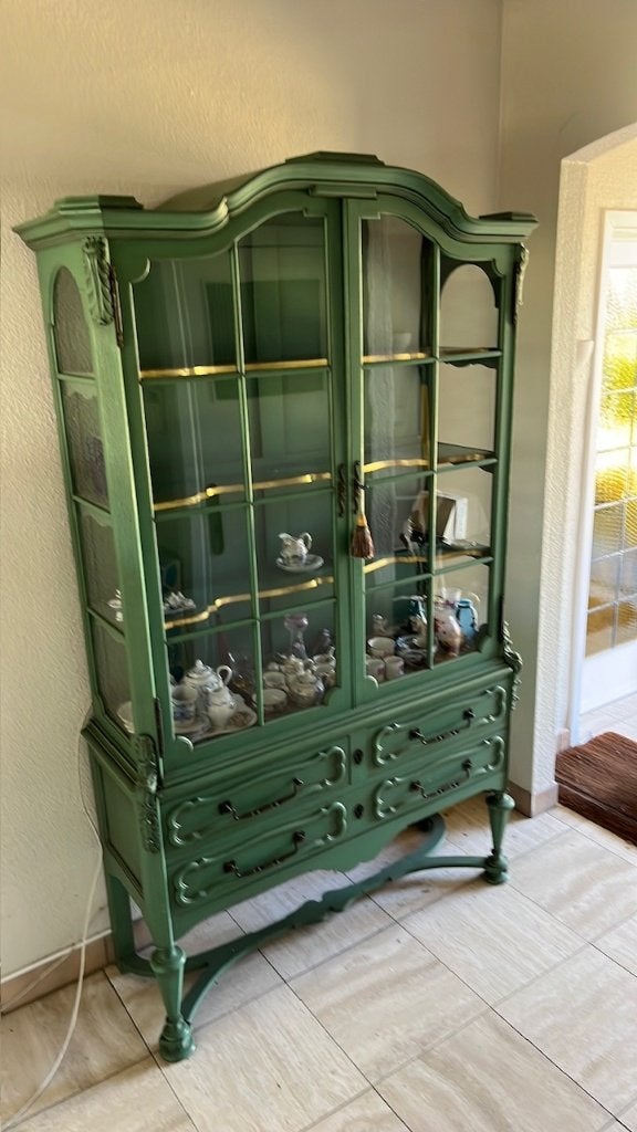 Belle vitrine vintage, Enlèvement