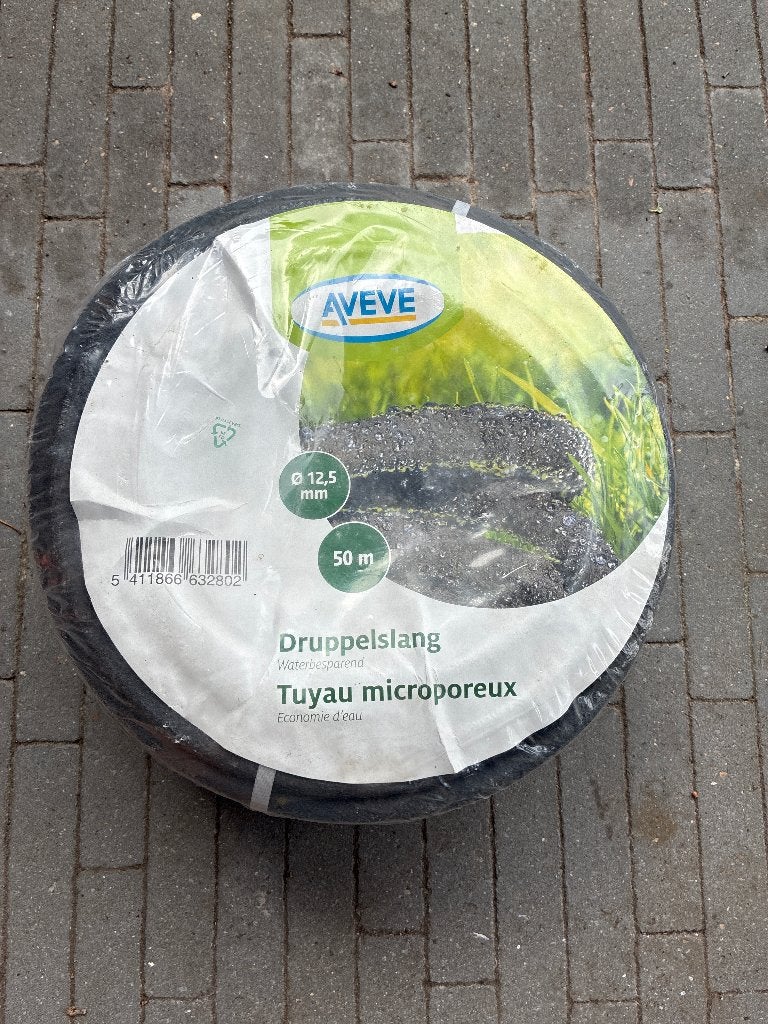 Druppelslang 50 meter, Tuin en Terras, Ophalen, Nieuw