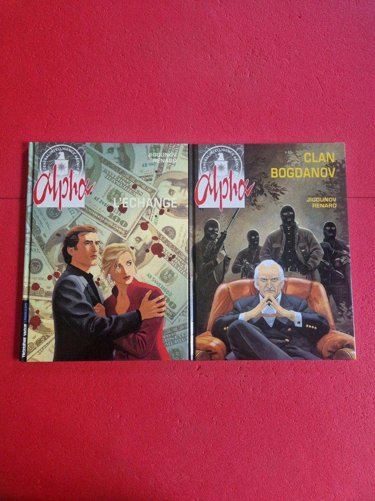 bd alpha 1 et 2, Livres, Enlèvement ou Envoi
