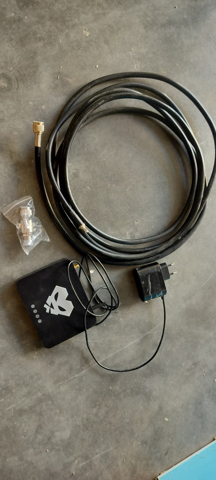 Panther X helium miner met coax en spanningsbeveiliging, Telecommunicatie, Antennes en Masten, Ophalen