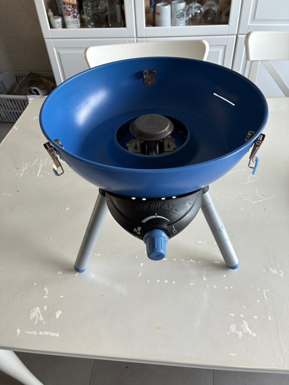 Gasbarbeque, Enlèvement, Utilisé, Campingaz