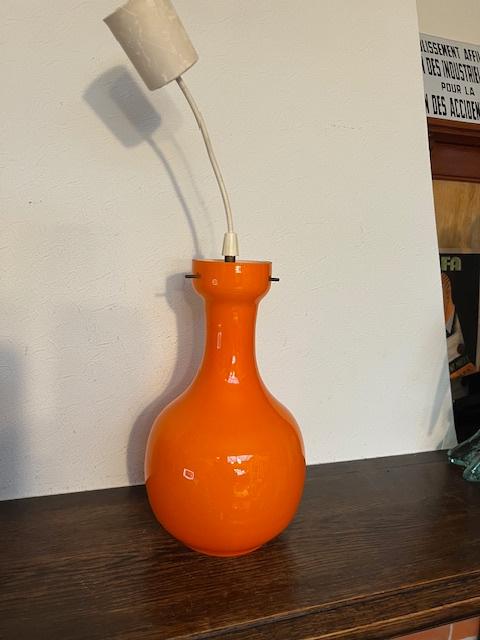 1970's space age hanglamp Sankey Targetti, Ophalen