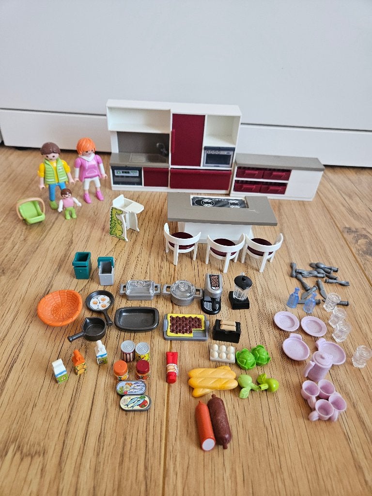 Playmobil City Life 9269 - ingerichte keuken, Kinderen en Baby's, Ophalen, Gebruikt, City life