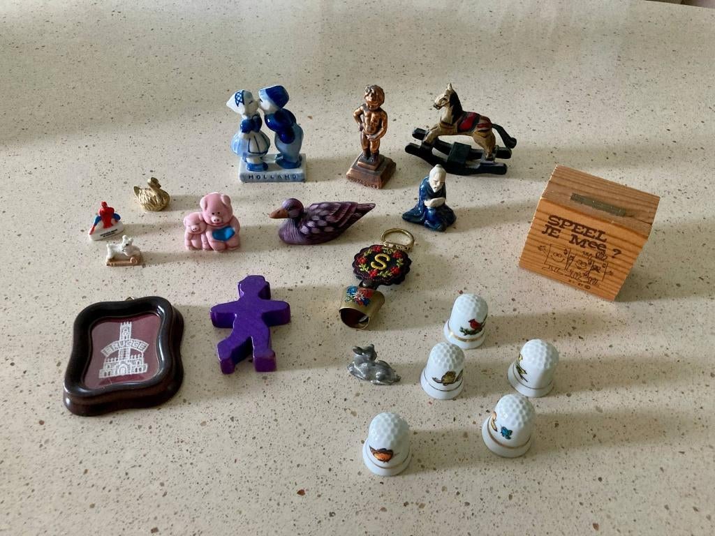 mini figuurtjes voor letterbak : 19 stuks, Collections, Jouets miniatures, Comme neuf, Enlèvement ou Envoi