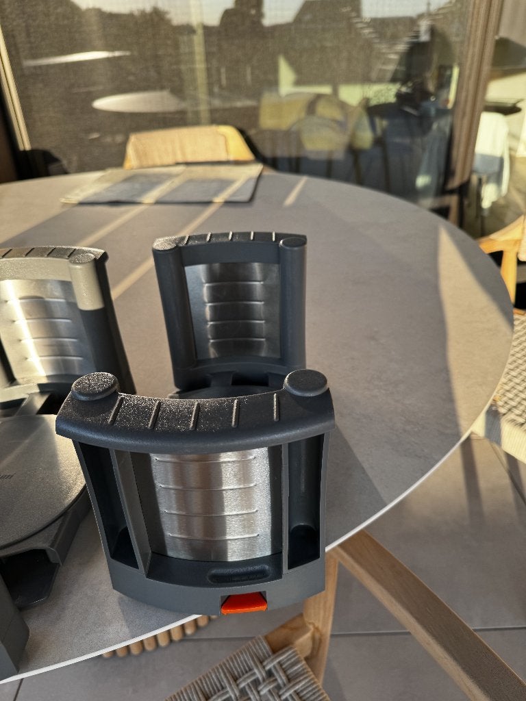 Blum ORGA-LINE bordenhouders –  ZTH.035-03 – verstelbaar, Bordenrek, Ophalen, Zo goed als nieuw