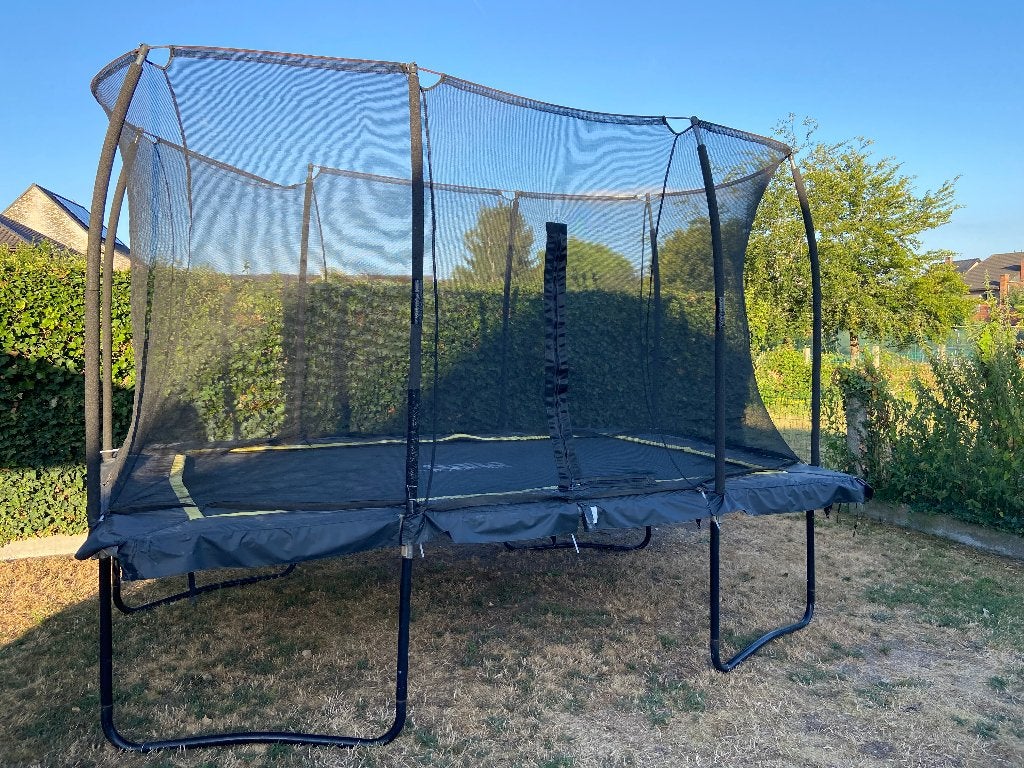trampoline Salta 366 x 244, Ophalen, Gebruikt
