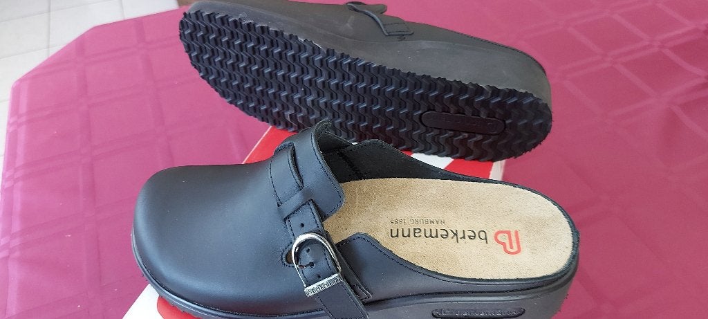 Sandalen  - kalfsLeder -Berkeman M. 42 Orthopedisch, Vêtements | Hommes, Chaussures, Neuf, Enlèvement, Sandales, Noir
