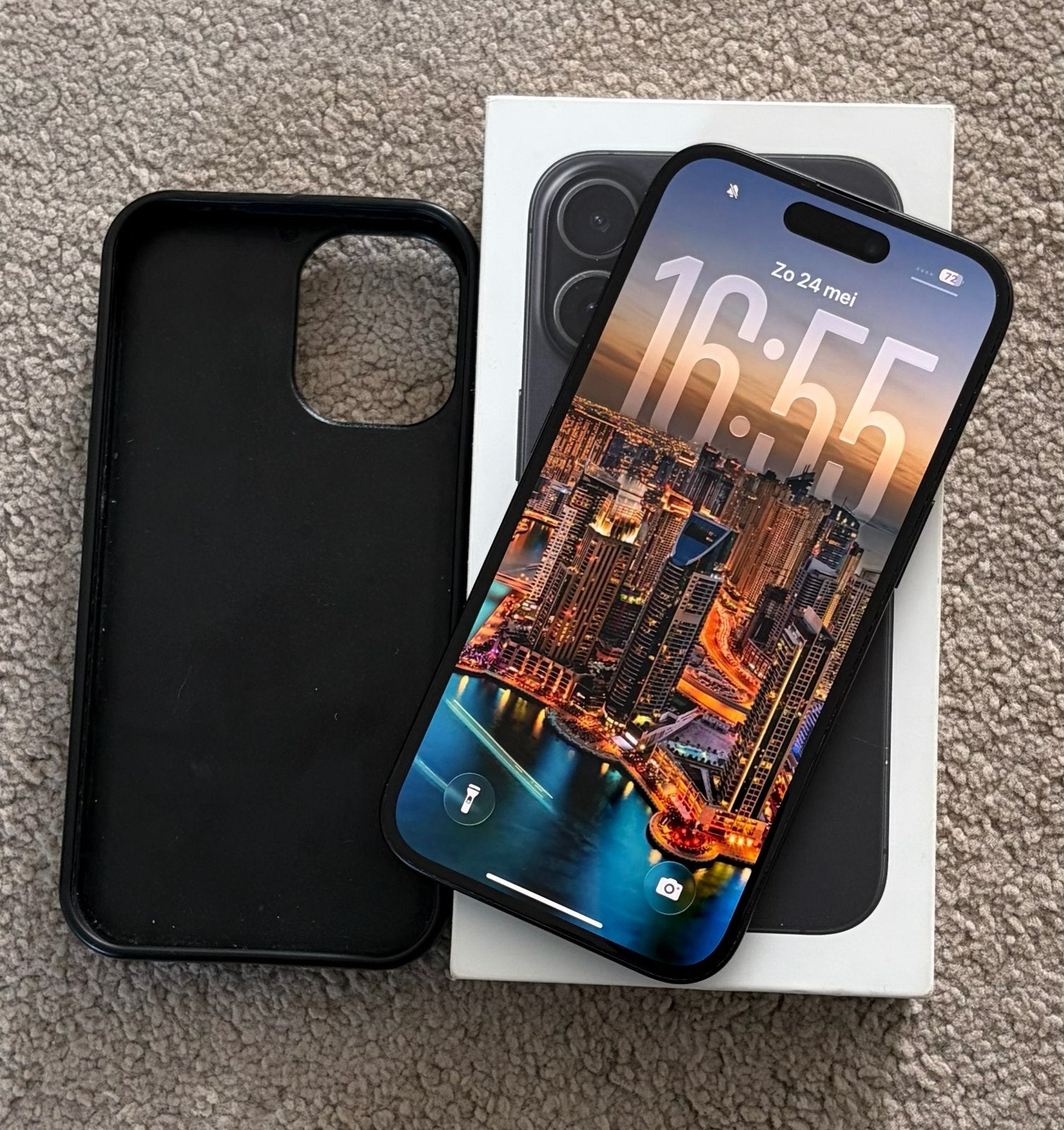 iPhone 16 Mat Black 128GB‼️, Télécoms, Téléphonie mobile | Apple iPhone, 128 GB, Enlèvement ou Envoi, IPhone 16, Comme neuf