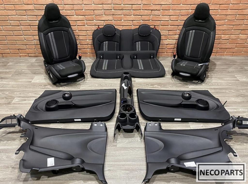 MINI COOPER F56 JCW INTERIEUR STOELEN COMPLEET DEURPANEEL, Auto-onderdelen, Interieur en Bekleding, Mini, Gebruikt, Ophalen of Verzenden
