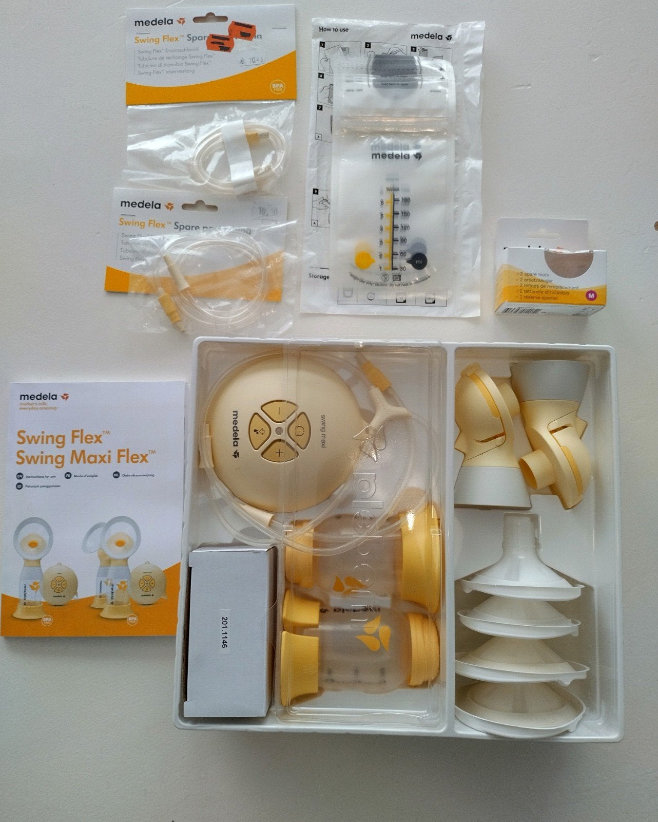 Medela Swing Maxi Flex avec accessoires et accessoires, Enlèvement ou Envoi, Tire-lait