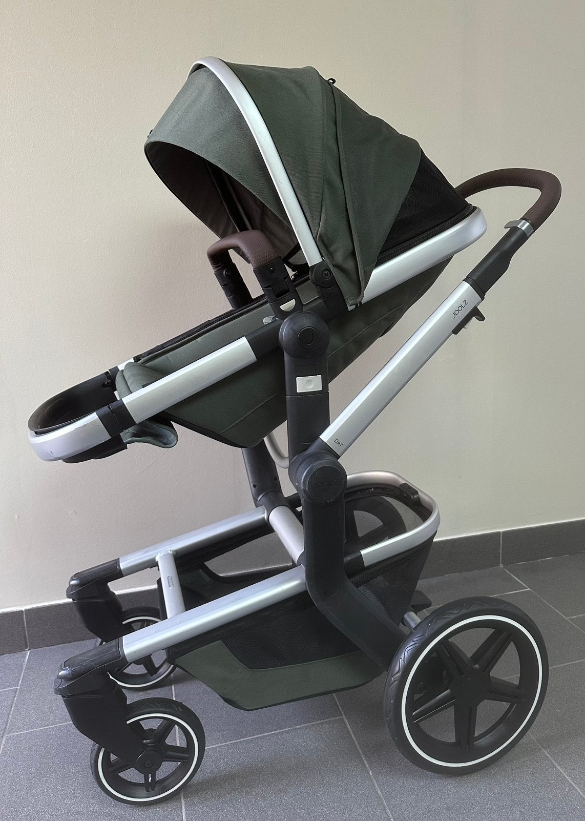 Joolz Day+ Marvellous Green 3 in 1 - COMPLEET, Kinderen en Baby's, Kinderwagens en Combinaties, Ophalen, Zo goed als nieuw, Kinderwagen
