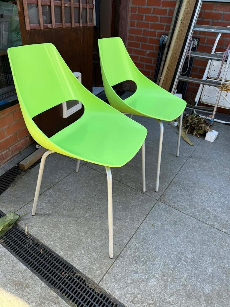 Stoelen, Ophalen, Kunststof, Gebruikt, Overige kleuren
