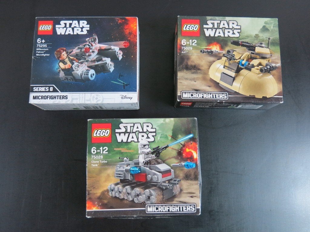 trois Lego Micro Fighters scellés, Enlèvement ou Envoi, Neuf, Lego, Star Wars
