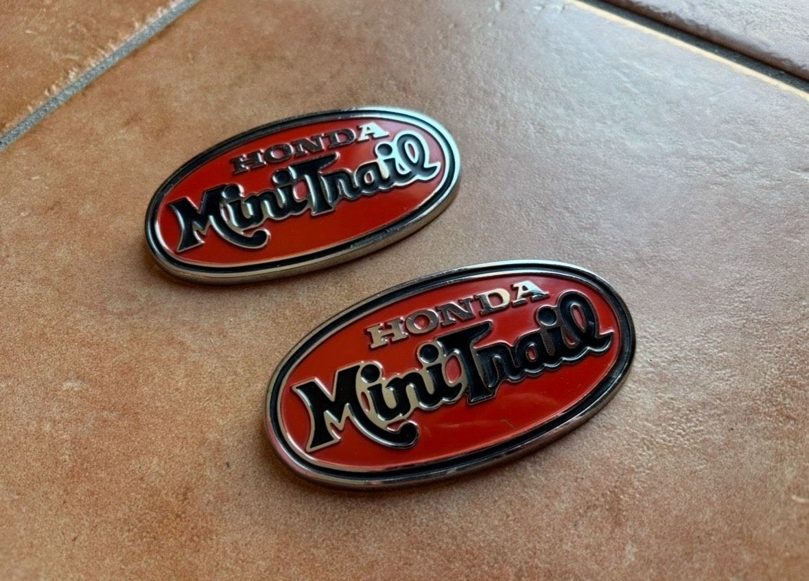 Honda z50a badges, Motos, Enlèvement ou Envoi, Utilisé