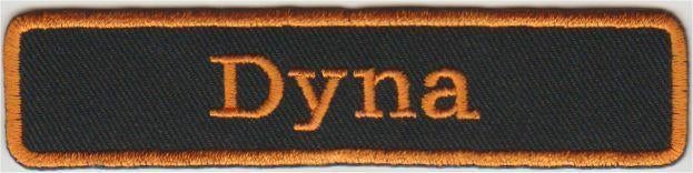 Harley Davidson Dyna stoffen opstrijk patch embleem #1, Verzenden, Nieuw