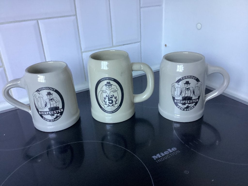 Bierpotten Torhout, Ophalen