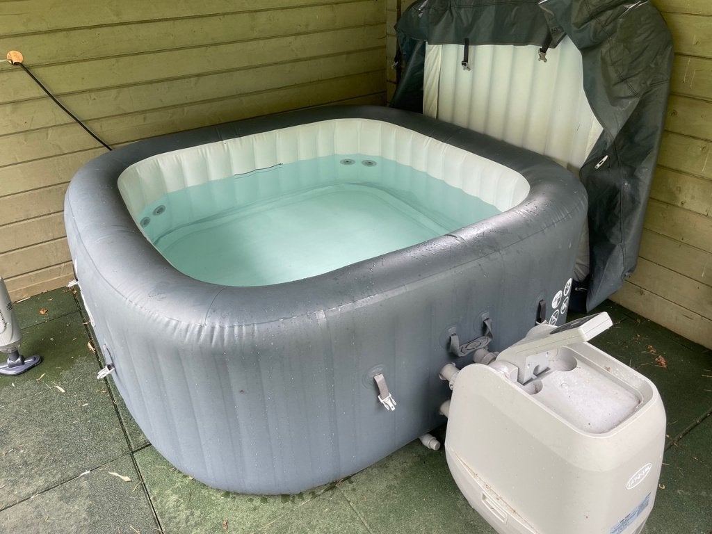 opblaasbare jacuzzi Lay-Z Spa Hawaii Hydrojet Pro, Ophalen, Zo goed als nieuw, Filter, Opblaasbaar