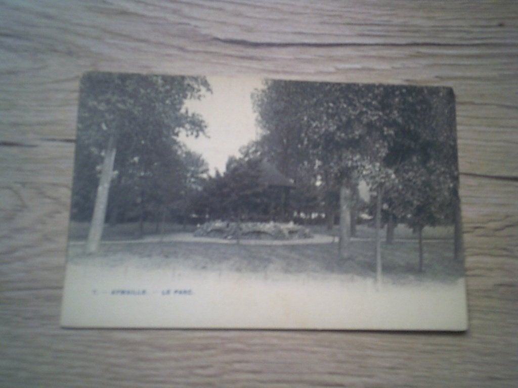 AYWAILLE: N 7 - Le Parc - Kiosque, Verzamelen, Postkaarten | België, Ophalen of Verzenden, Voor 1920, Ongelopen, Luik