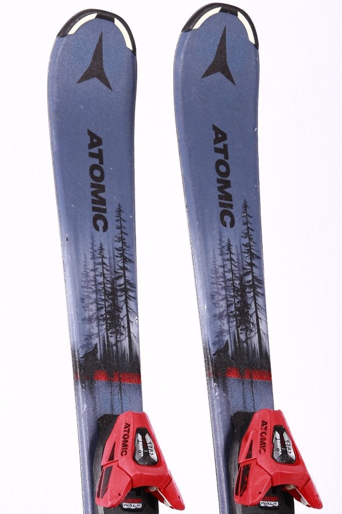 110 cm kinder ski's ATOMIC MAVERICK 2023 grey, grip walk, Gebruikt, Verzenden, Carve, Atomic