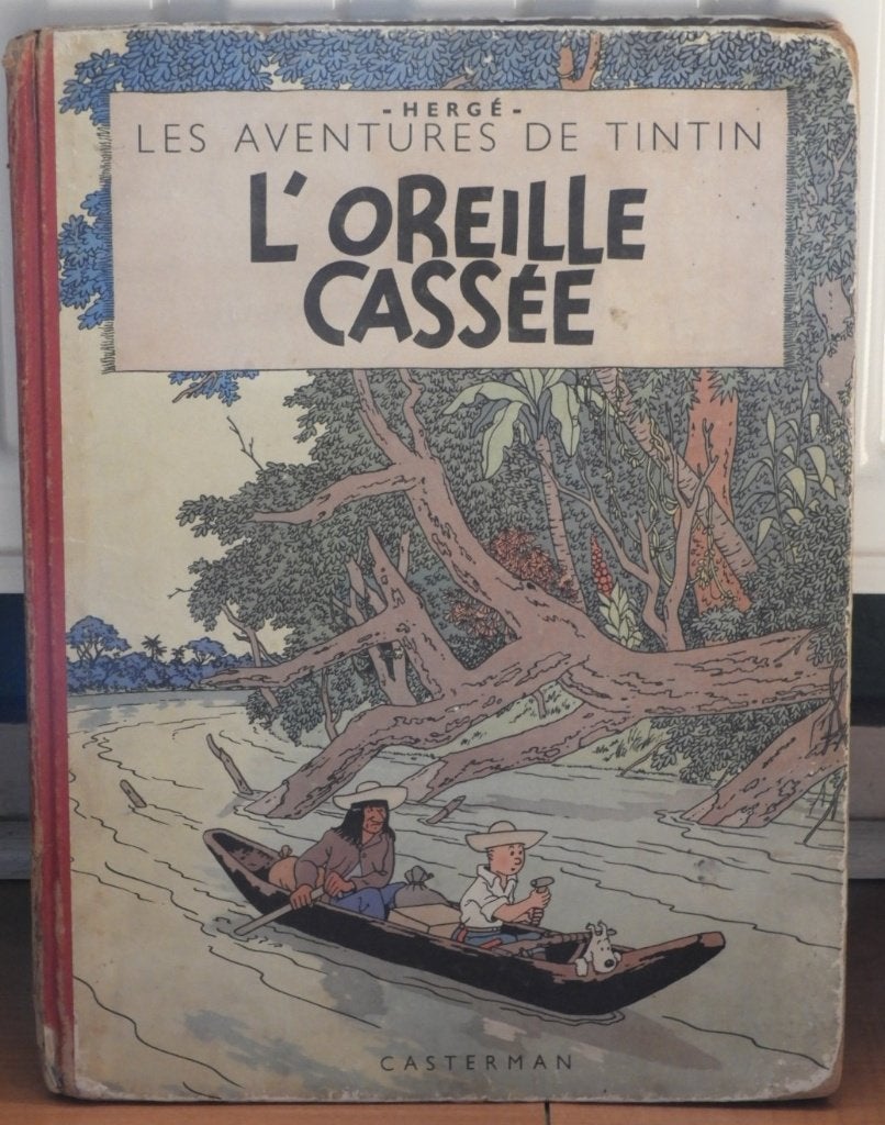 tintin L'oreille Cassée, Livres, Une BD, Enlèvement ou Envoi, Utilisé, Hergé