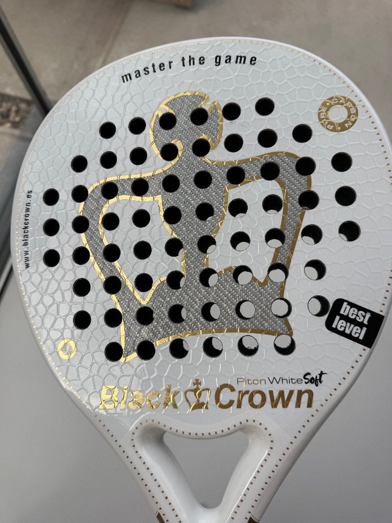 Black Crown Piton Soft White 2025, Sports & Fitness, Padel, Enlèvement ou Envoi, Comme neuf, Raquette de padel