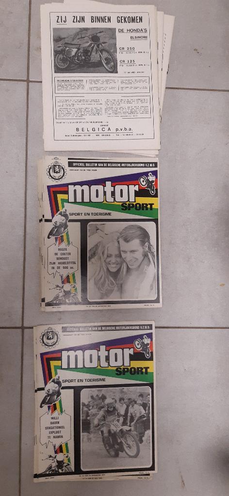 tijdschrift motor MotorSport 1973 juli t/m december, Ophalen of Verzenden, 1960 tot 1980, Tijdschrift