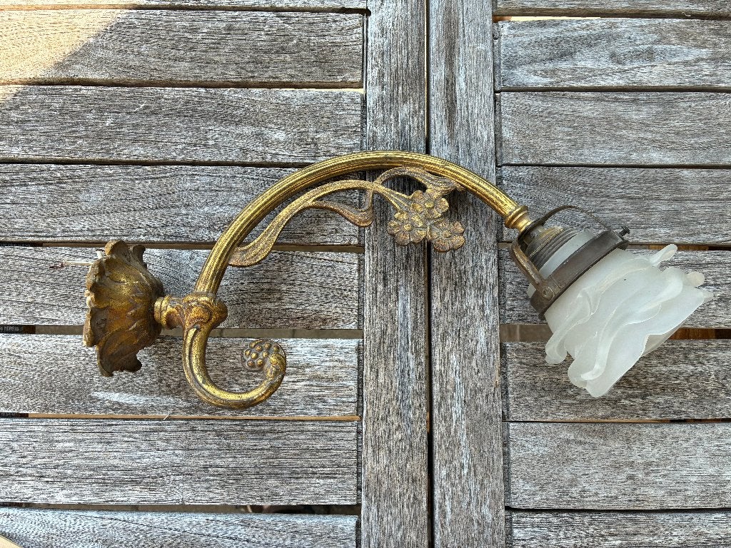 applique murale en bronze art nouveau, Antiquités & Art, Enlèvement ou Envoi, Bronze