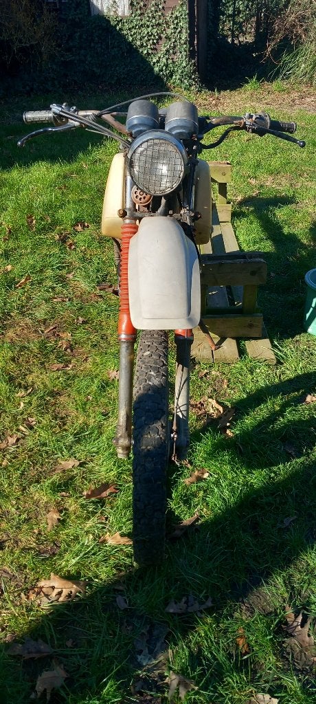 Moto Yamaha XT 250 oldtimer uniek, Motos