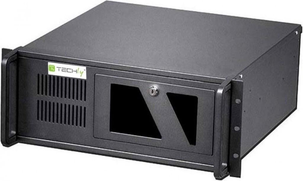 Techly I-CASE MP-P4HX-BLK2 serverbehuizing Rack Zwart, Computers en Software, Serverkasten, Ophalen, Nieuw