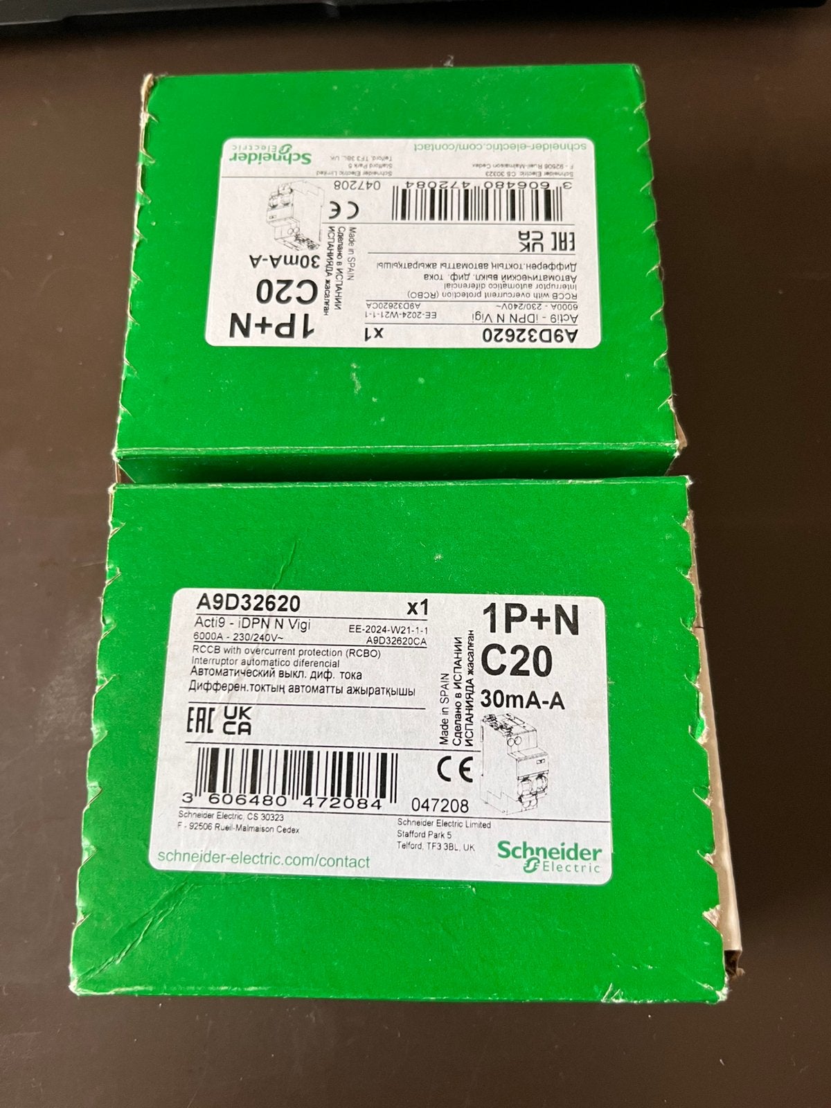 Differentieel automaat rcbo schneider nieuw, Doe-het-zelf en Bouw, Ophalen of Verzenden, Nieuw, Schneider Electric, Overige typen