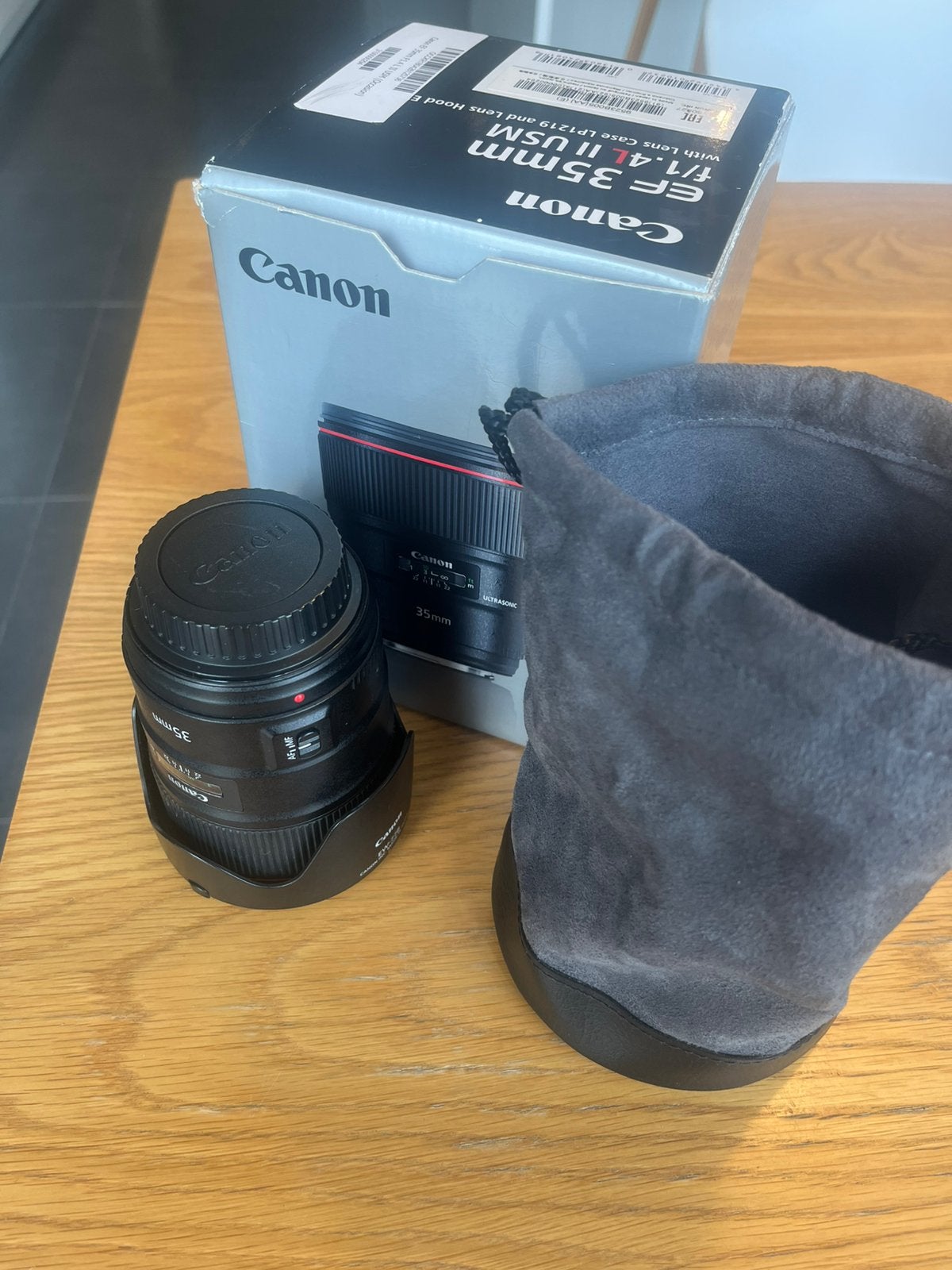 Canon EF 35mm f/1.4L II USM in goede staat, 35 mm, Comme neuf, Canon EF, Canon