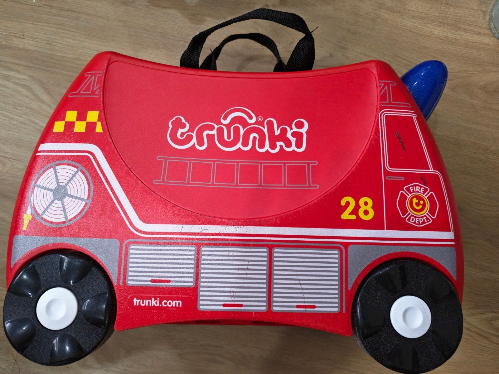 Valise enfant Trunki à roulettes, Enlèvement, Utilisé