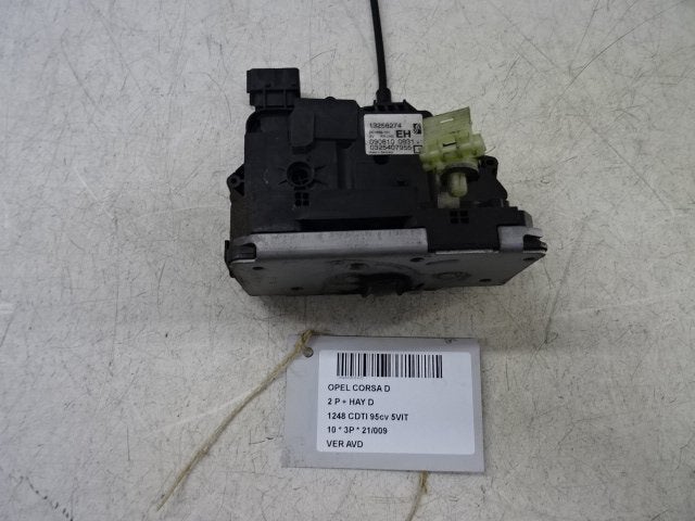 PORTIERSLOT RECHTS VOOR Opel Corsa D (13258274), Gebruikt, Voor, Opel