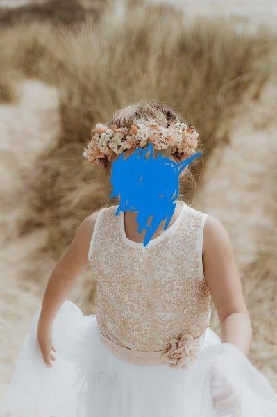communiekleedjes 134 en 146, Kinderen en Baby's, Ophalen, Zo goed als nieuw, Maat 146