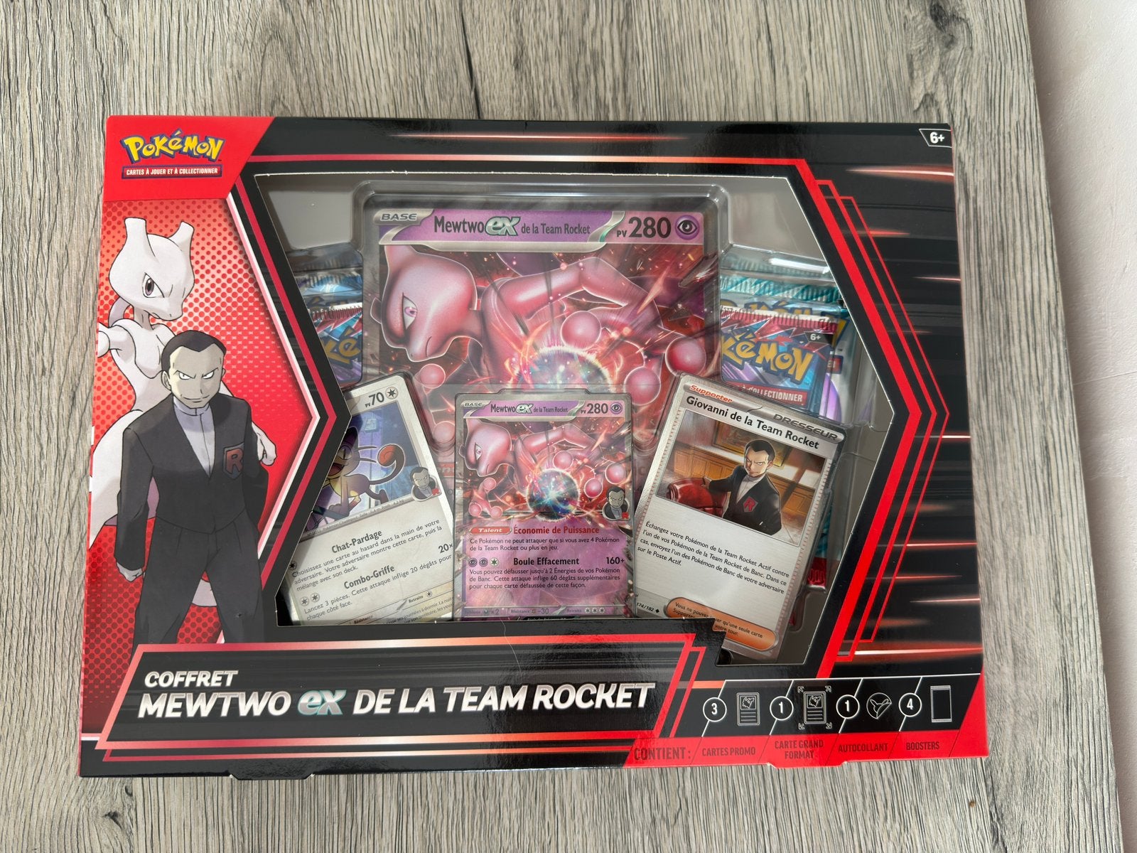 coffret pokemon mewtwo ex de la team rocket, Enlèvement ou Envoi, Comme neuf