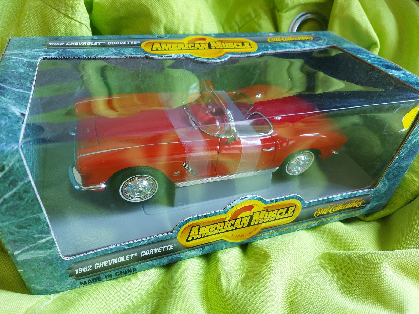 1962 Corvette ERTL, Hobby en Vrije tijd, Modelauto's | 1:18, Ophalen of Verzenden, ERTL