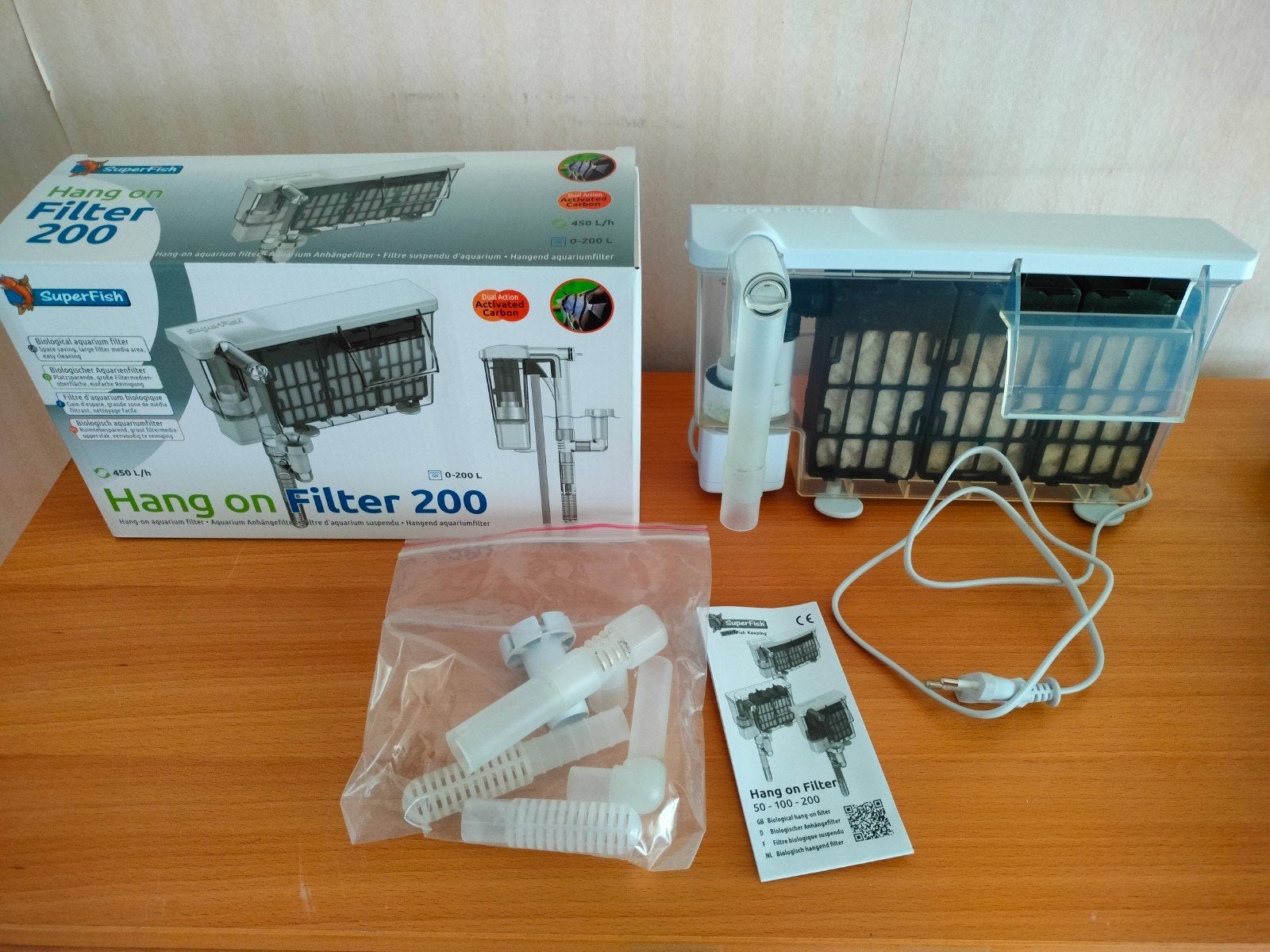 Hang on filter 200, Dieren en Toebehoren, Ophalen of Verzenden, Filter, Superfish